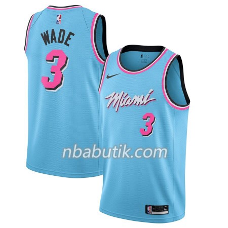NBA Mænd Trøje Miami Heat Dwyane Wade 3 Nike 2019-20 City Edition Swingman NBA Mænd Trøje Miami Heat Dwyane Wade 3 Nike 2019-20 City Edition Swingman